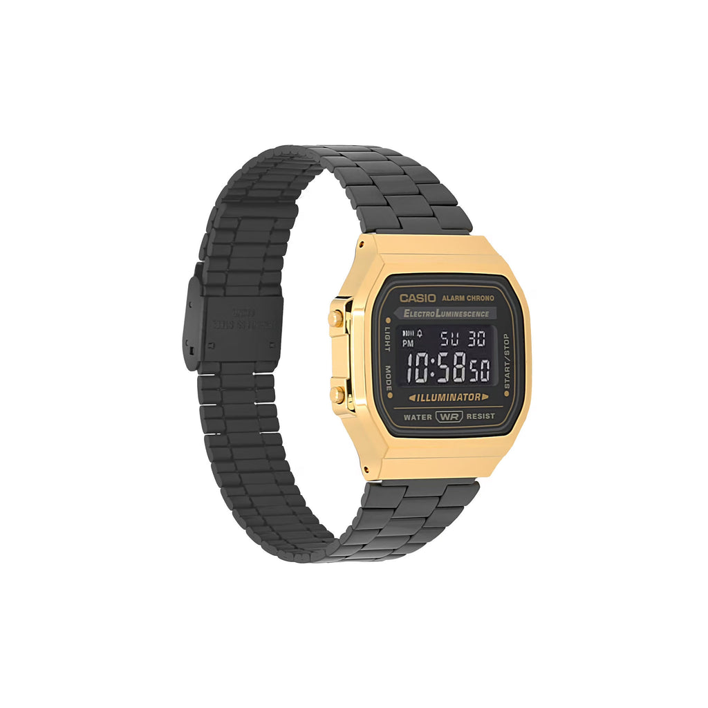 Casio A168WEGB-1B Vintage Digital Quartz Men Watch