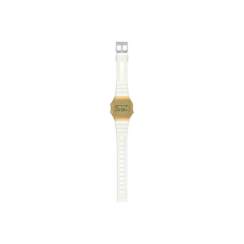 Casio A168XESG-9A Gold Translucent Digital Quartz Unisex Watch