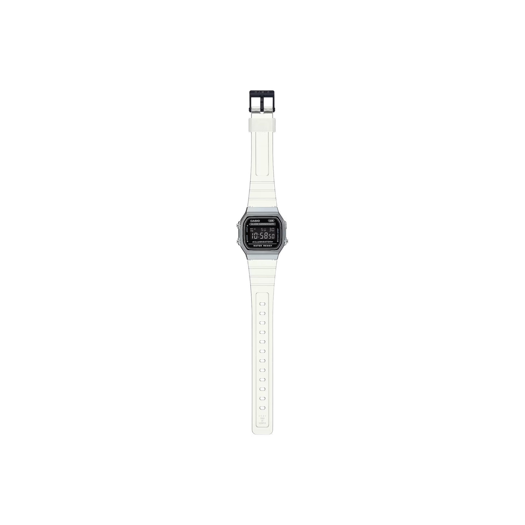 Casio A168XES-1B Translucent Digital Quart Unisex Watch
