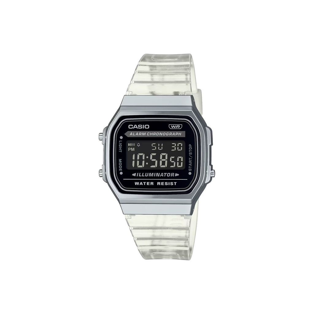 Casio A168XES-1B Translucent Digital Quart Unisex Watch