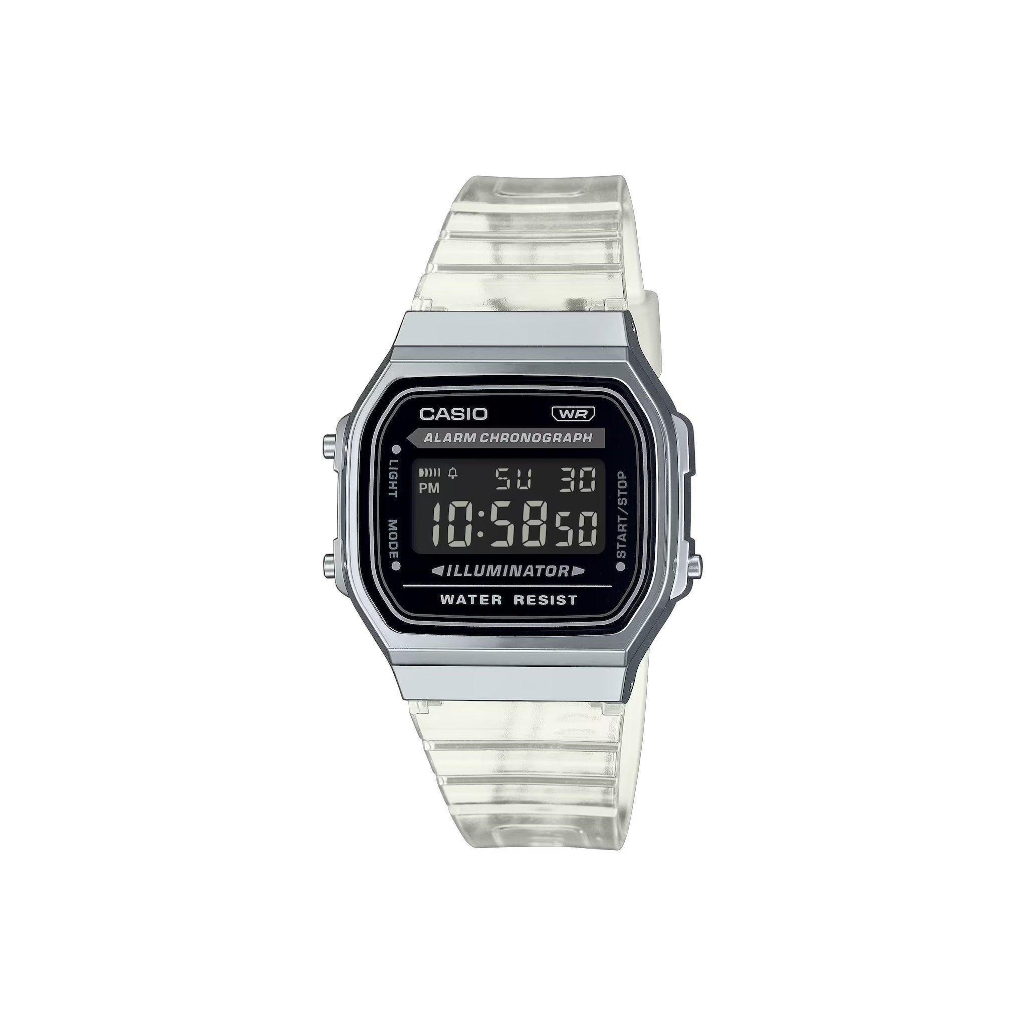Casio A168XES-1B Translucent Digital Quart Unisex Watch