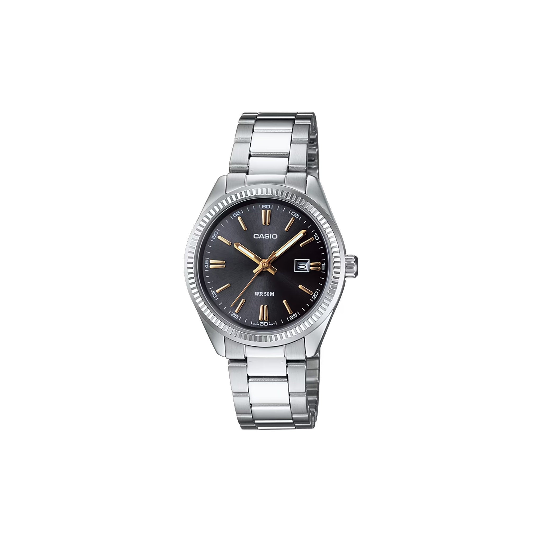 Casio LTP-1302D-1A2 Date Analog Quartz Women's Watch